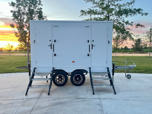 2 - Stall Luxury Restroom Trailer